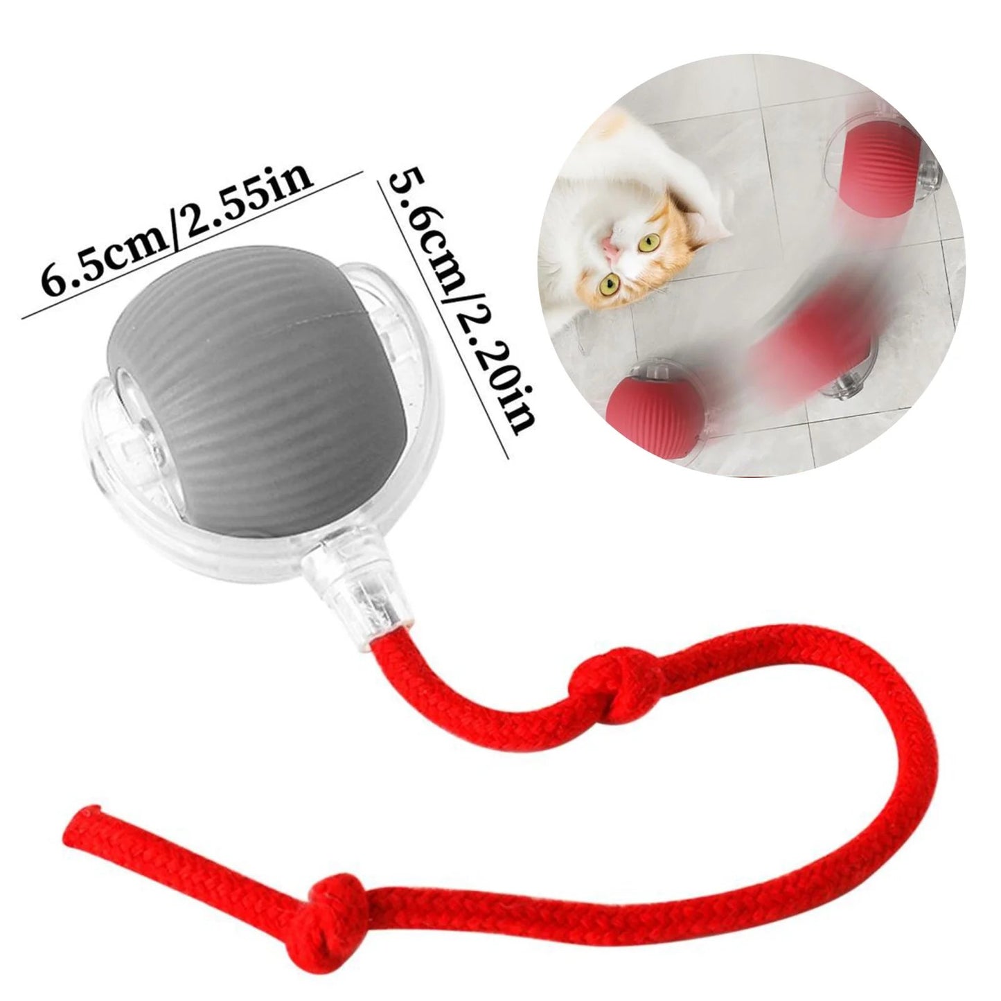 🐾Christmas Special offer! 🐱🐶Smart Automatic Rolling Pet Ball