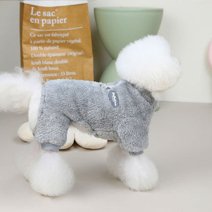 Fleece Pet Elastic Jumpsuit with Pull Ring🔥Buy 2 Save 10%